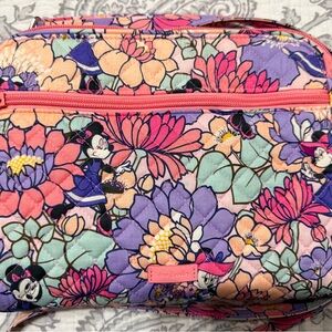 Vera Bradley Disney Floral Cosmetic Bag - Pink, Purple, Orange